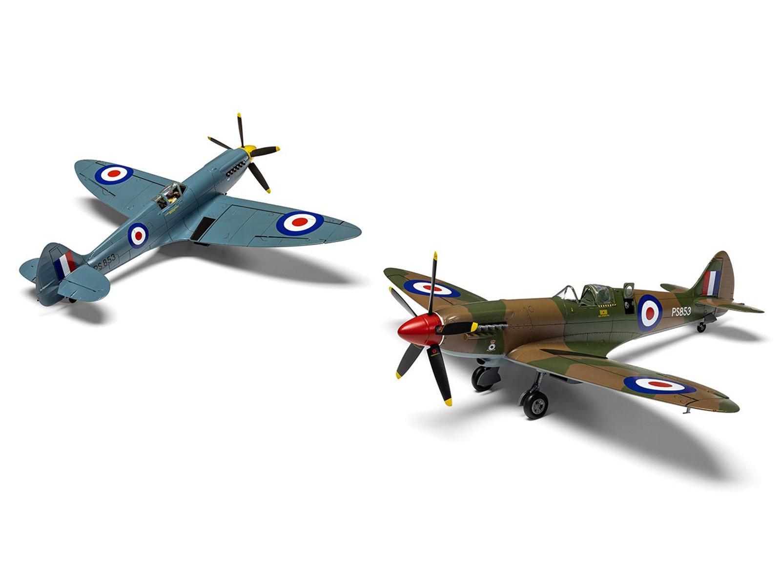 Level 2 Model Kit Supermarine Spitfire PR.XIX Fighter Aircraft with 3 Scheme Options 1/48 Plastic Model Kit by Airfix view 2