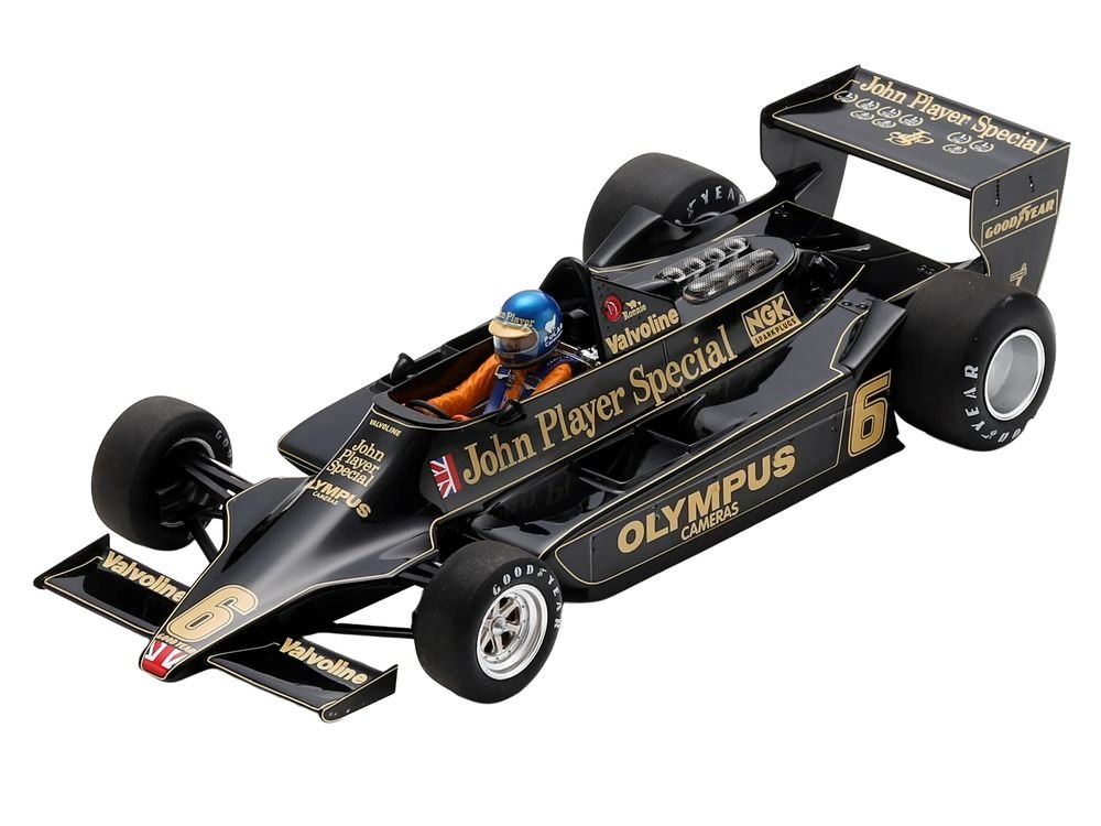 Lotus 79 #6 Ronnie Peterson "John Player Team Lotus" Winner Formula One F1 "Austrian GP" (1978) with Acrylic Display Case 1/18 Model Car by Spark view 2