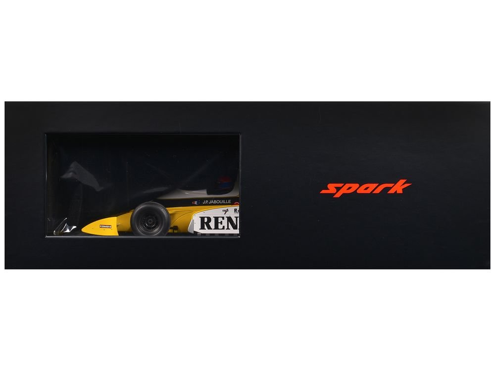 Renault RS11 #15 Jean-Pierre Jabouille "Equipe Renault Elf" Winner Formula One F1 "French GP" (1979) with Acrylic Display Case 1/18 Model Car by Spark view 3