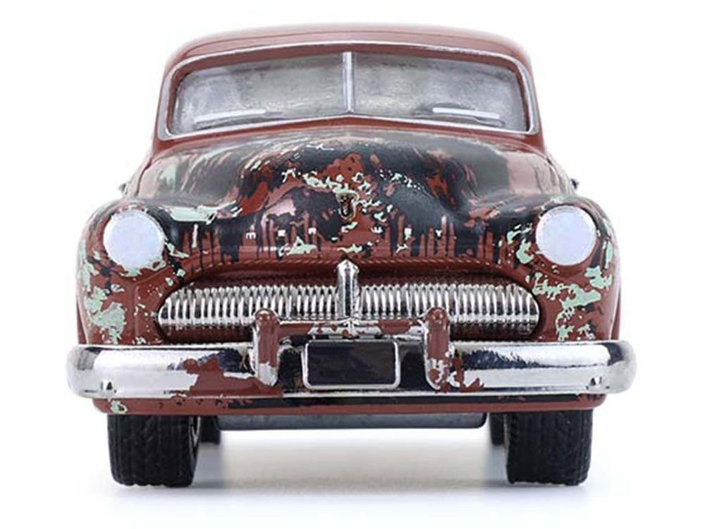 1949 Mercury Eight "Barn Find" Brown (Rusted) "Down on the Farm" Series 11 1/64 Diecast Model by Greenlight view 4