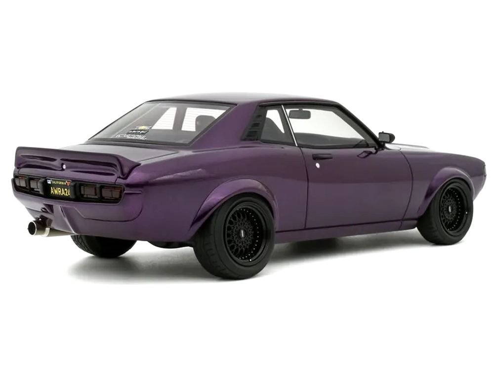 2015 Toyota Celica (RA24) Restomod Midnight Purple Metallic Limited Edition to 2000 pieces Worldwide 1/18 Model Car by Otto Mobile view 5