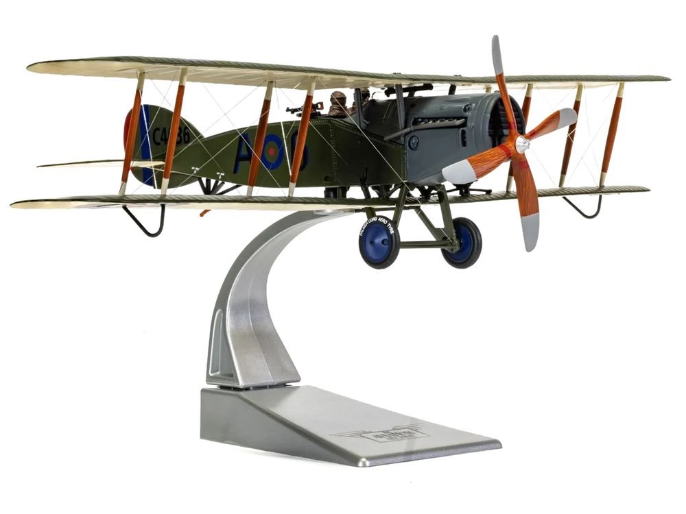 Bristol F-2B Fighter Aircraft "C4636 Devil-in-the-Dusk No. 39 Squadron" (1918) Royal Flying Corps "The Aviation Archive" Series 1/48 Diecast Model by Corgi view 5