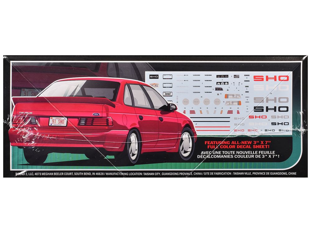 Skill 2 Model Kit 1991 Ford Taurus SHO 1/25 Scale Model by AMT view 3