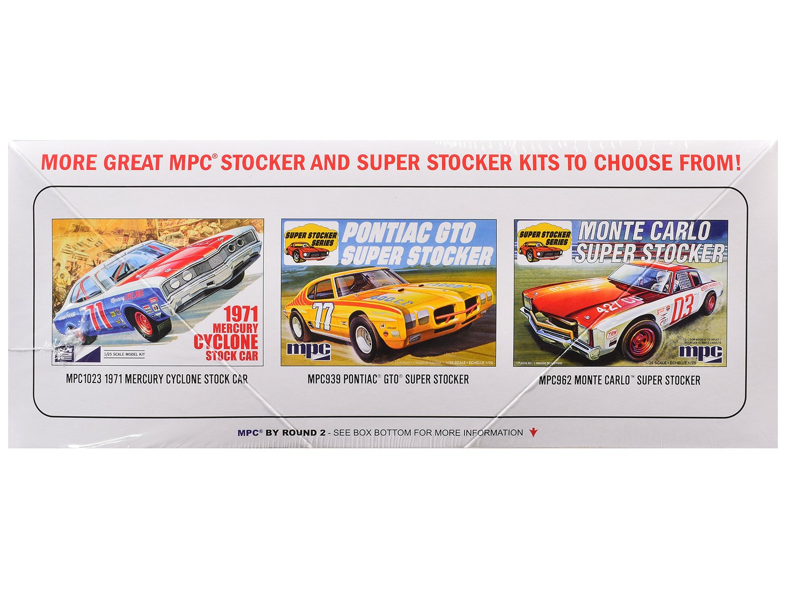 Skill 2 Model Kit 1972 Ford Torino Stock Car "Bobby Isaac" 1/25 Scale Model by MPC view 2