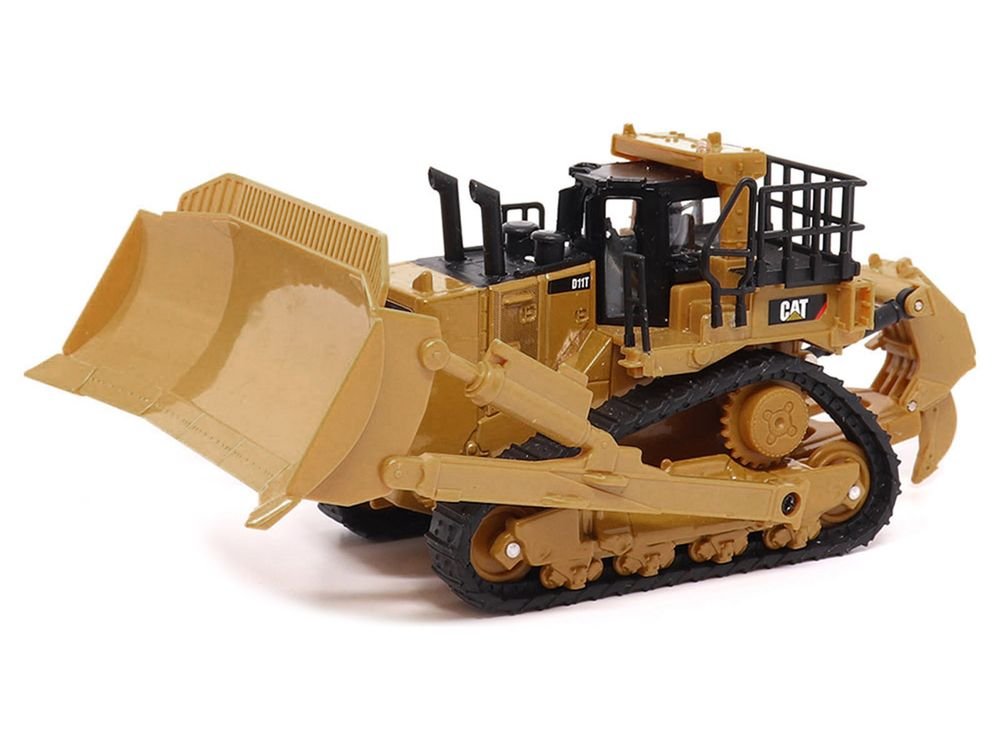 CAT Caterpillar D11T Dozer Yellow 1/64 Diecast Model by Diecast Masters view 2