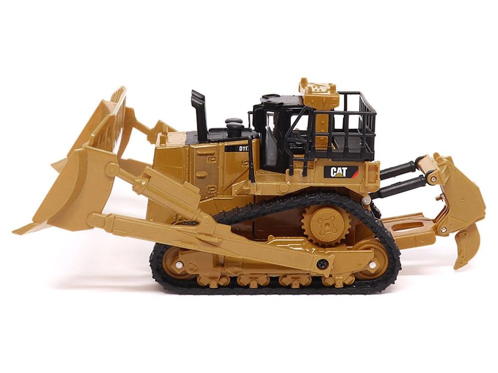 CAT Caterpillar D11T Dozer Yellow 1/64 Diecast Model by Diecast Masters view 3