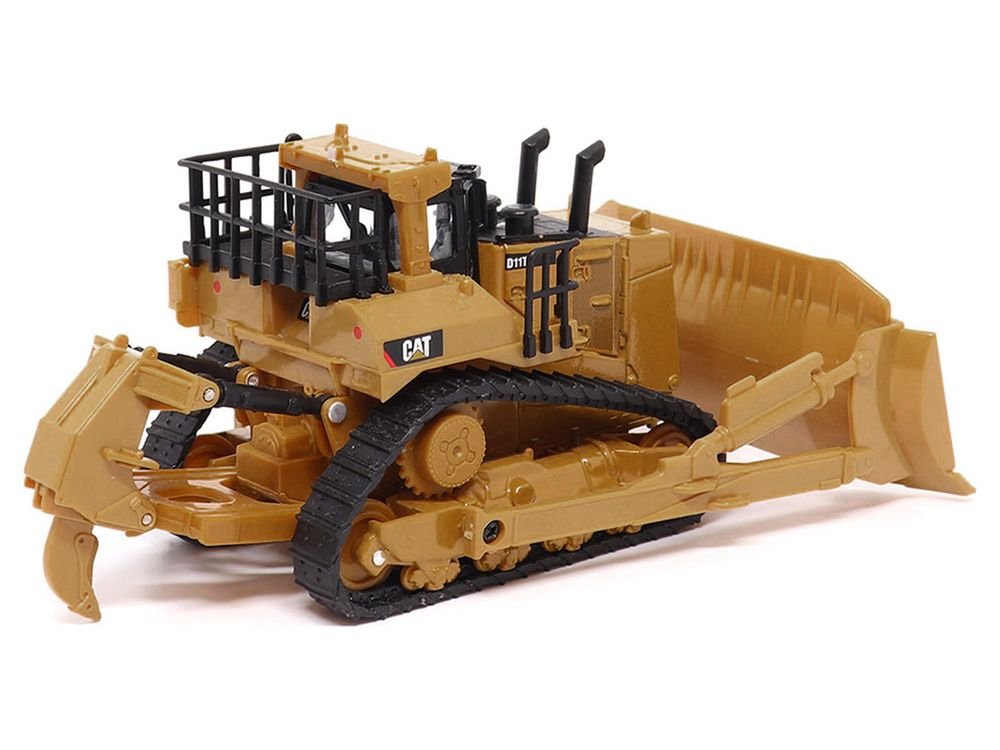 CAT Caterpillar D11T Dozer Yellow 1/64 Diecast Model by Diecast Masters view 4