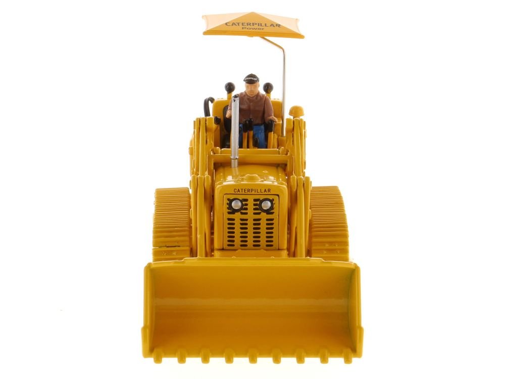 CAT Caterpillar 977D Traxcavator Yellow with Operator "Vintage Series" 1/50 Diecast Model by Diecast Masters view 4