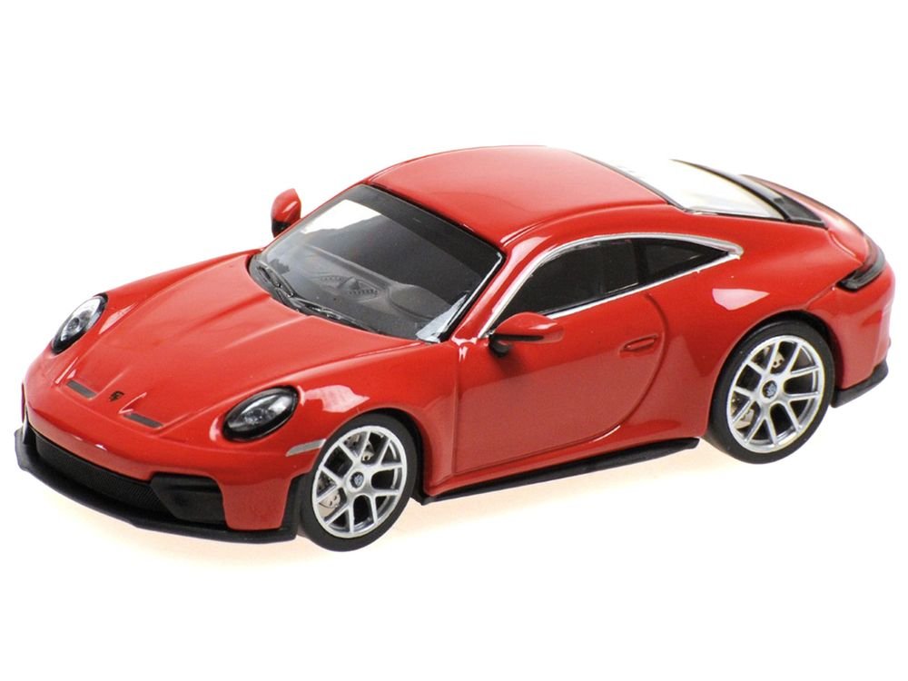 2025 Porsche 911 (992.2) GT3 Touring Red Limited Edition to 240 pieces Worldwide 1/64 Diecast Model Car by Minichamps view 2