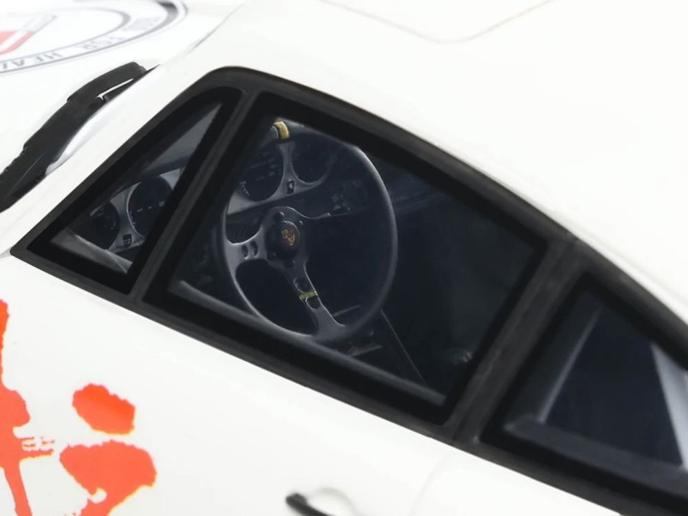 2024 RWB Akira White with Graphics "Akira" (1988) Movie 1/18 Model Car by GT Spirit view 2