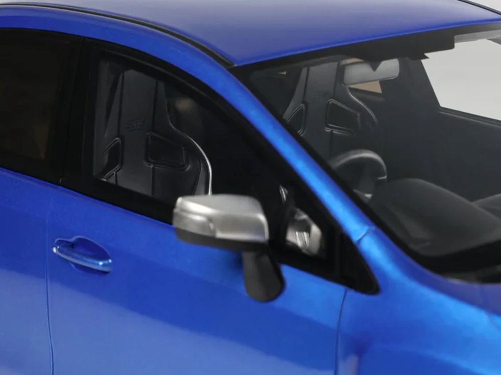 2015 Subaru WRX Sti S207 RHD (Right Hand Drive) Blue Pearl Metallic Limited Edition to 2000 pieces Worldwide 1/18 Model Car by Otto Mobile view 2