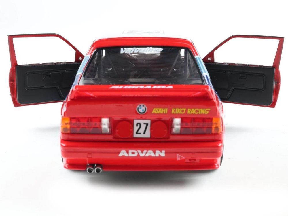 BMW E30 M3 #27 Atsushi Kawamoto - Anthony Reid "Japanese Touring Car Championship" (1986) "Competition" Series 1/18 Diecast Model Car by Solido view 5