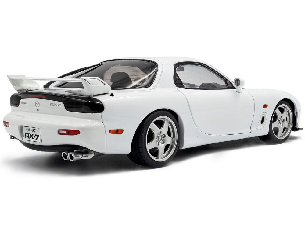 2001 Mazda RX7 Type RS (FD3S) RHD (Right Hand Drive) White 1/18 Diecast Model Car by Solido view 4