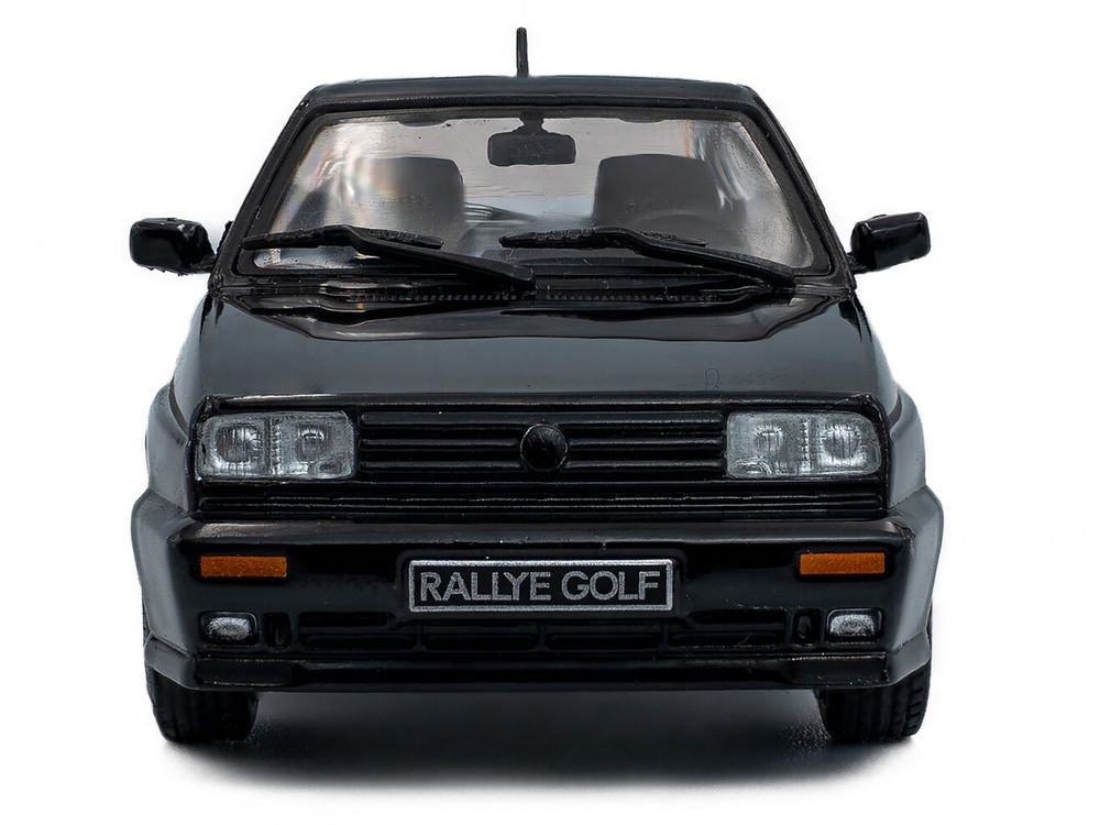 1989 Volkswagen Golf Rallye G60 Black 1/43 Diecast Model Car by Solido view 5