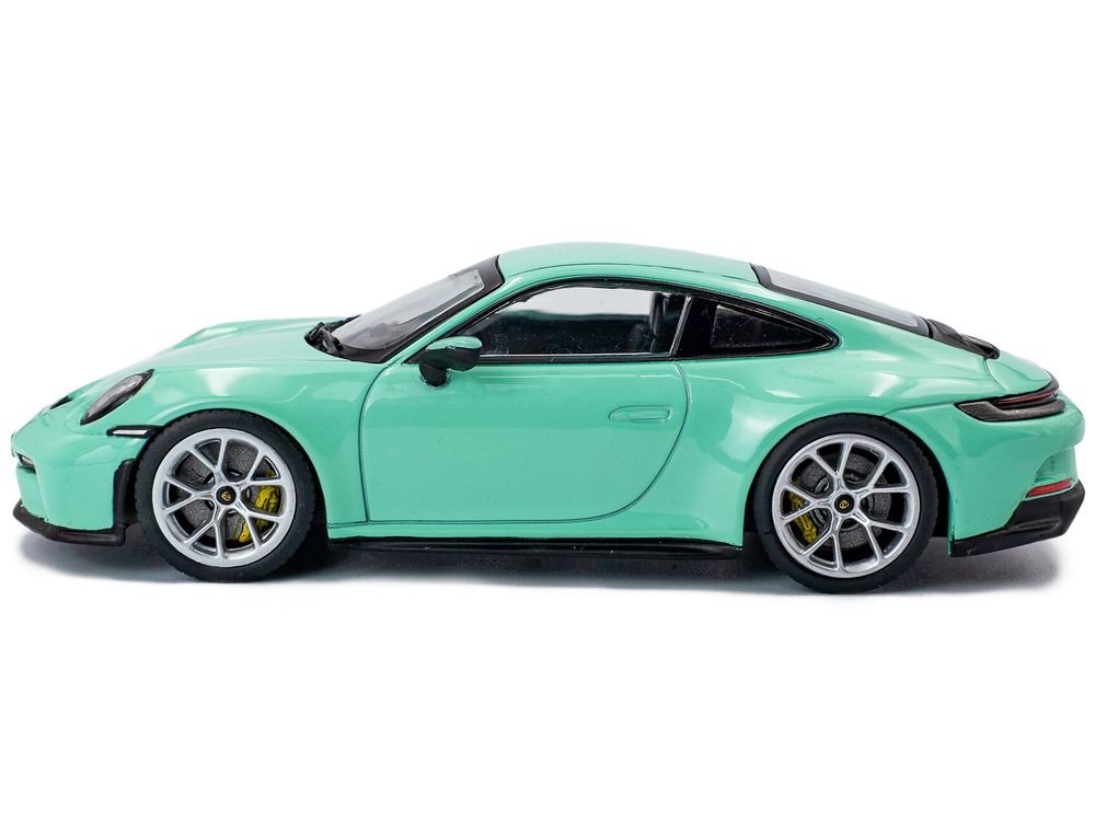 2023 Porsche 911 (992) GT3 Touring Mint Green 1/43 Diecast Model Car by Solido view 2
