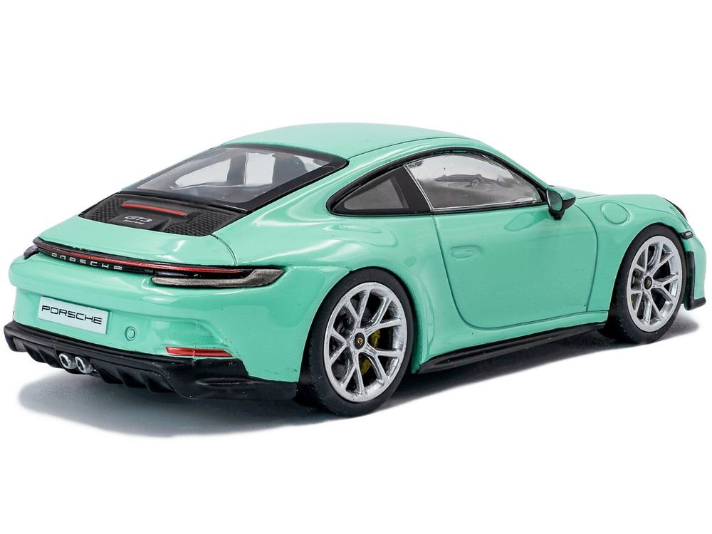2023 Porsche 911 (992) GT3 Touring Mint Green 1/43 Diecast Model Car by Solido view 3
