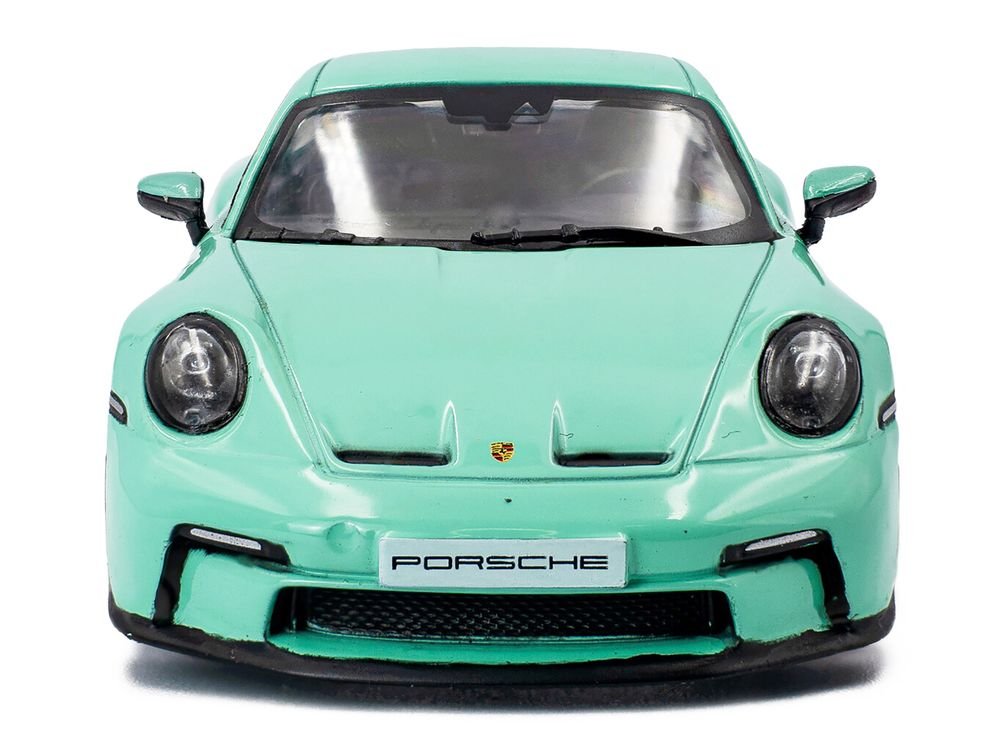 2023 Porsche 911 (992) GT3 Touring Mint Green 1/43 Diecast Model Car by Solido view 4