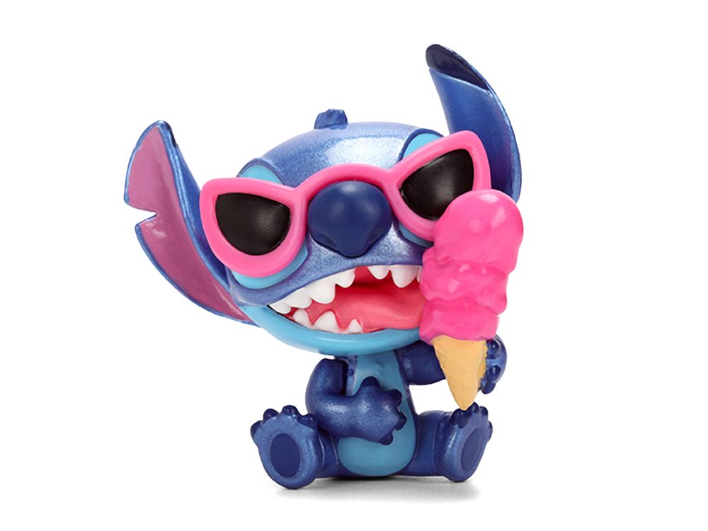 Set of 4 Diecast Figures "Disney's Stitch" Wave #3 "Metalfigs" Series Diecast Models by Jada view 2