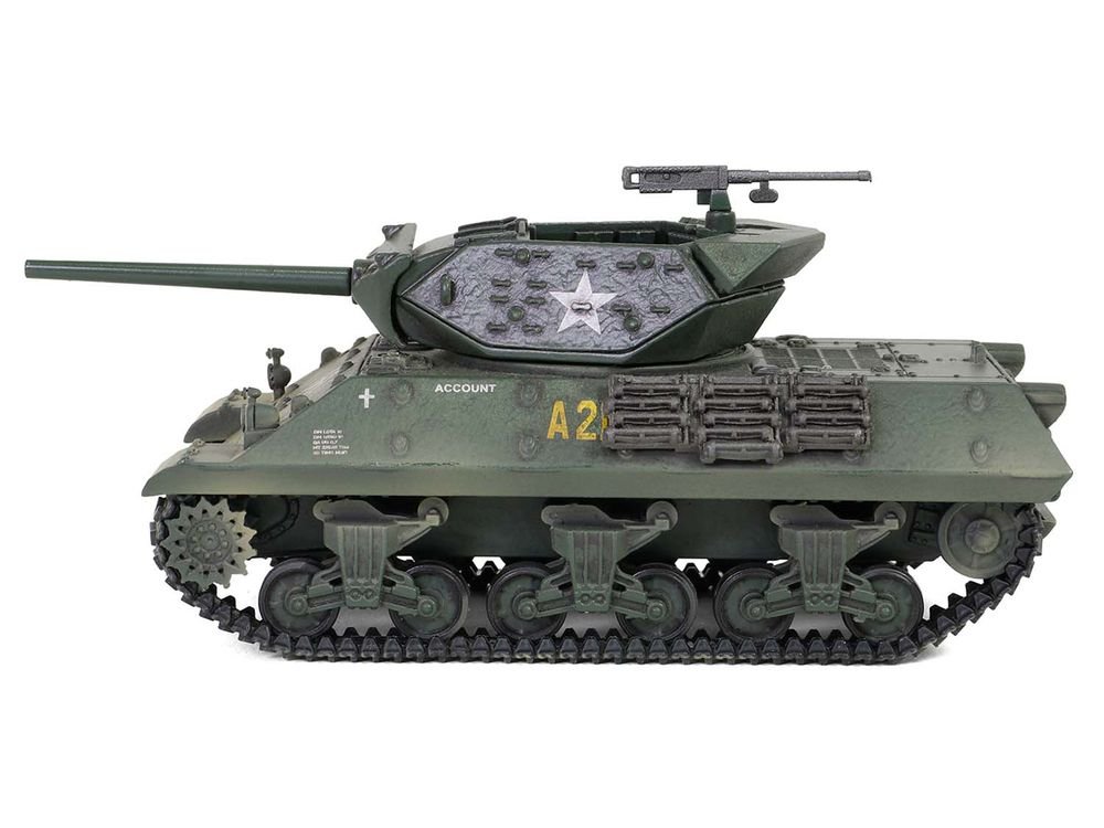 U.S. Army M10 GMC Tank "702nd Tank Destroyer Battalion Normandy France" (1944) United States Army "Mini AFV" Series 1/64 Diecast Model by Forces of Valor view 2