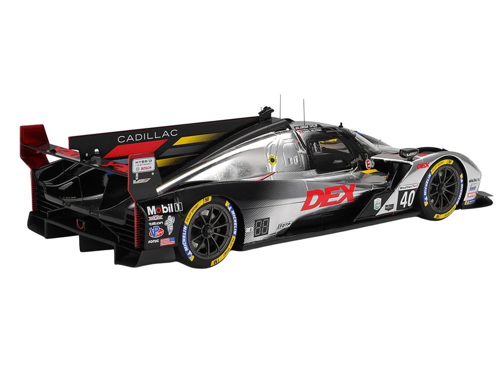 Cadillac V-Series.R #40 Louis Deletraz - Kamui Kobayashi - Jordan Taylor "Cadillac Wayne Taylor Racing" IMSA "24 Hours of Daytona" (2025) 1/18 Model Car by Top Speed view 5