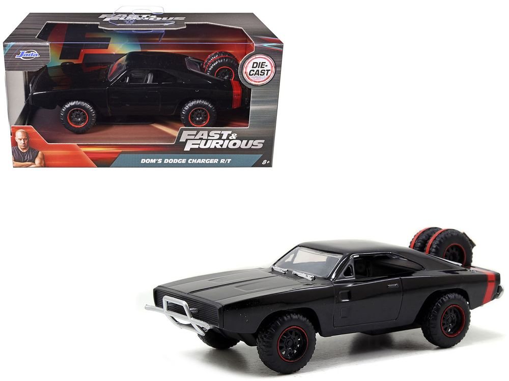 Dom's 1970 Dodge Charger R/T Off Road Version "Fast & Furious 7" Movie 1/32 Diecast Car Model by Jada