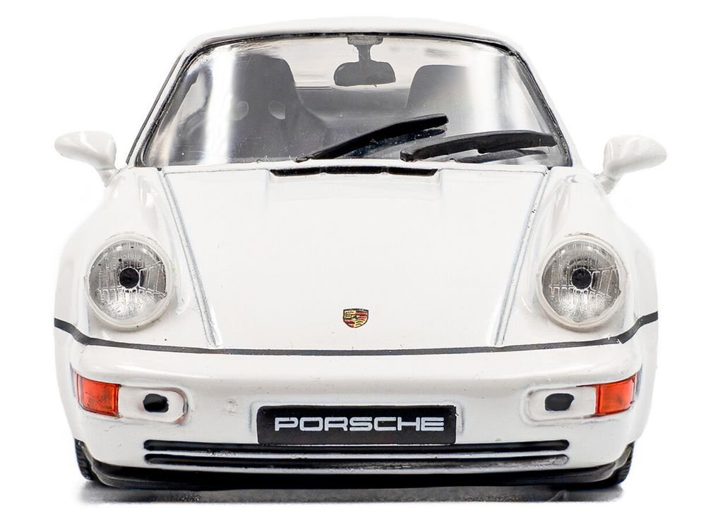 1994 Porsche 911 (964) RS 3.8 Grand Prix White 1/43 Diecast Model Car by Solido view 4