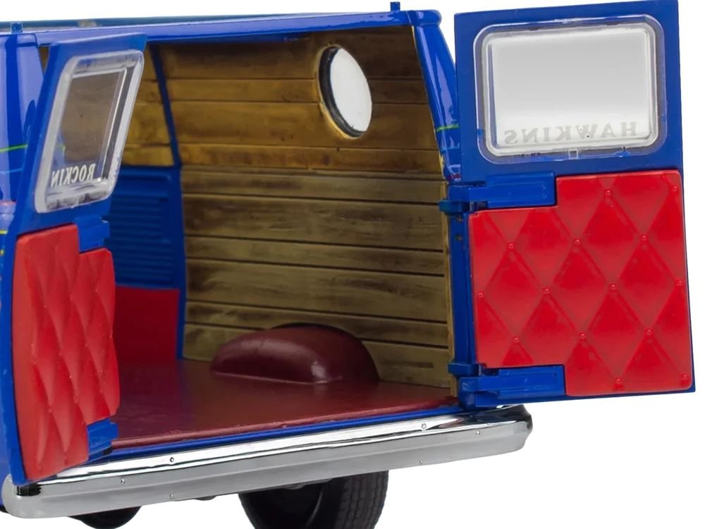 Level 3 Model Kit 1977 GMC "WSQK Squawk" Van "Stranger Things" (2016-2025) TV Series 1/25 Scale Model by Revell view 3