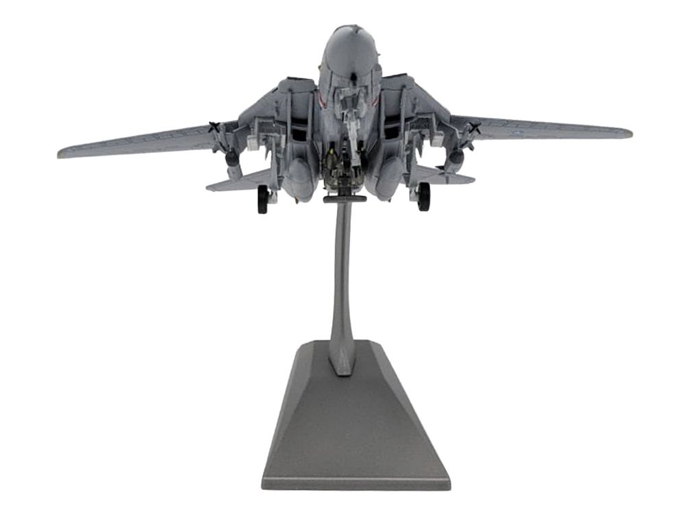 Grumman F-14D Tomcat Aircraft "VF-2 Bounty Hunters USS Constellation" (1990s) United States Navy 1/100 Diecast Model Airplane view 5
