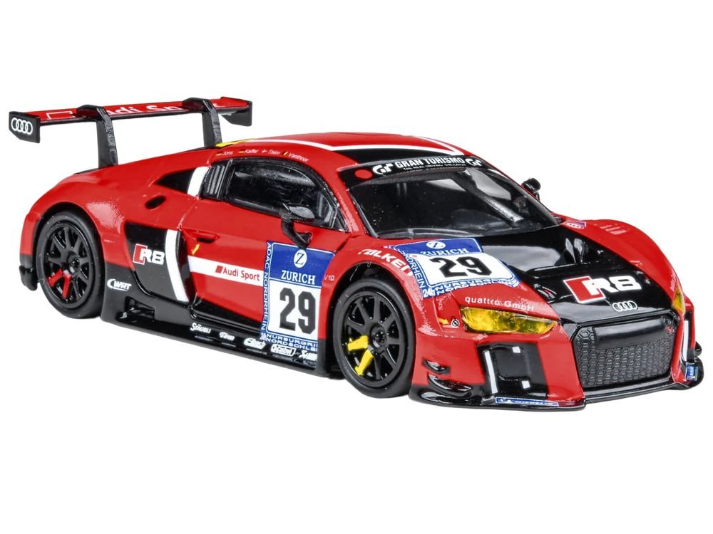 Audi R8 LMS #29 Nicki Thiim - Christer Jons - Pierre Kaffer "Audi Sport Team WRT" "24 Hours of Nurburgring" (2015) 1/64 Diecast Model Car by Paragon Models view 4