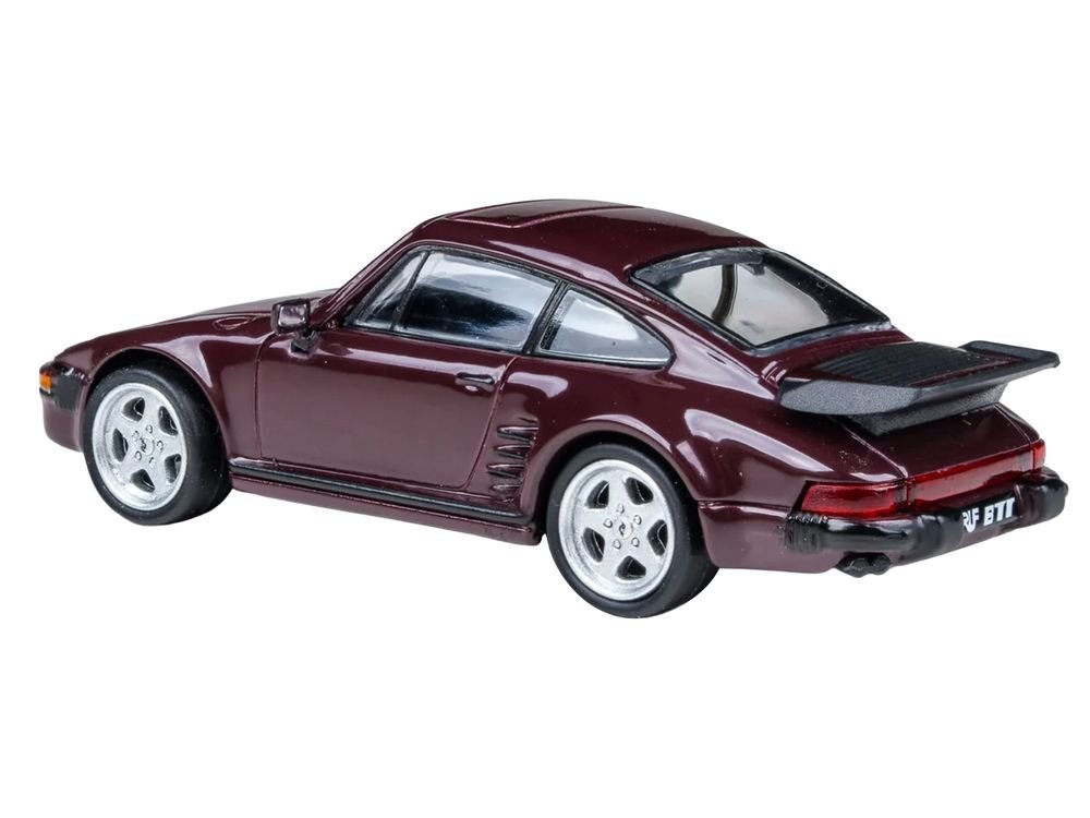 1986 RUF BTR Slantnose Ruby Red Metallic 1/64 Diecast Model Car by Paragon Models view 3