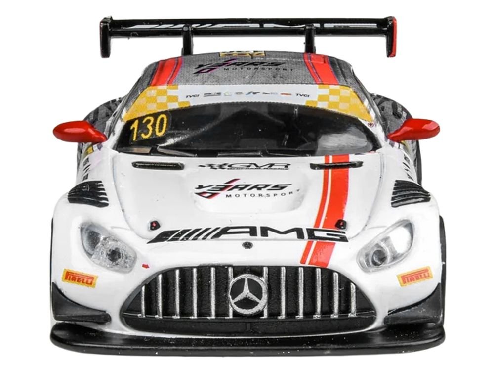 Mercedes-AMG GT3 #130 Maro Engel "GruppeM Racing" Winner "Macau GT Cup - FIA GT World Cup" (2024) 1/64 Diecast Model Car by Paragon Models view 4