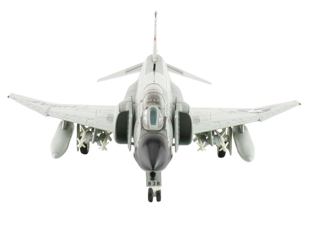 McDonnell Douglas F-4C Phantom II Fighter-Bomber Aircraft "40838 114th Tactical Fighter Training Squadron Oregon Air National Guard" (1980) United States Air Force "Air Power Series" 1/72 Diecast Model by Hobby Master view 3