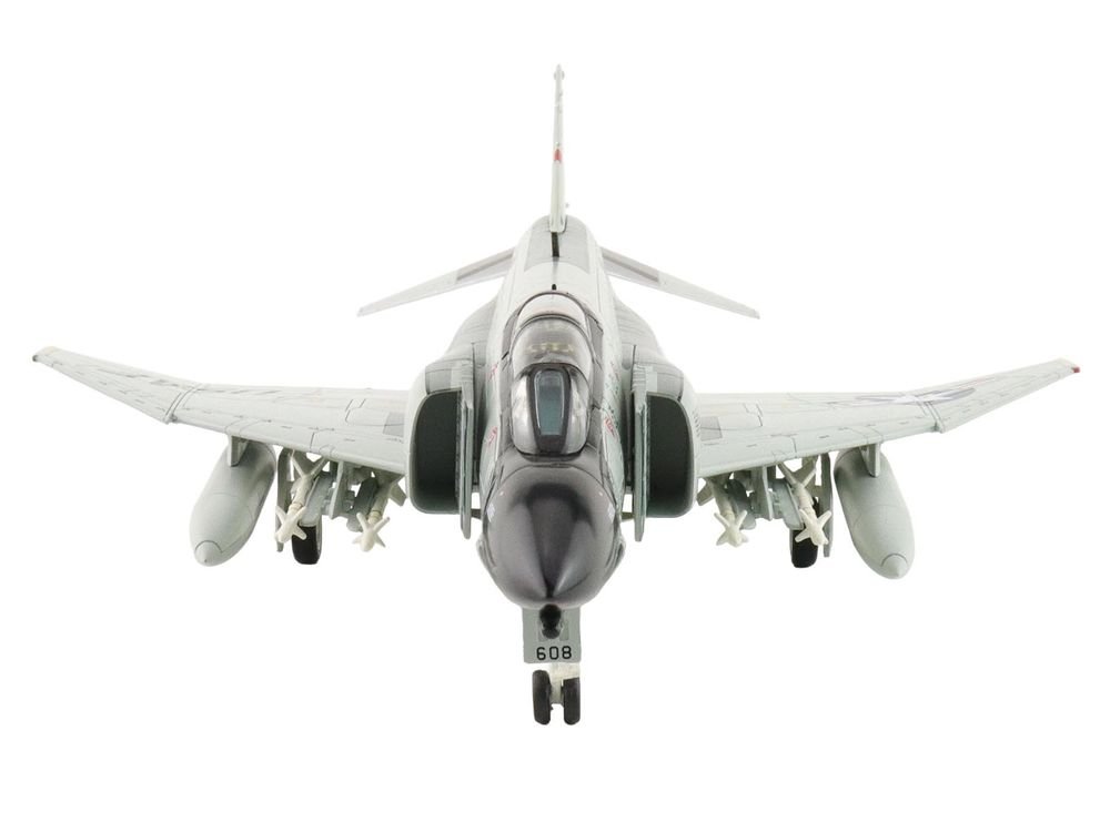 McDonnell Douglas F-4D Phantom II Fighter-Bomber Aircraft "65608 148th Fighter-Interceptor Group Minnesota Air National Guard Duluth International Airport" (1984) United States Air Force "Air Power Series" 1/72 Diecast Model by Hobby Master view 3