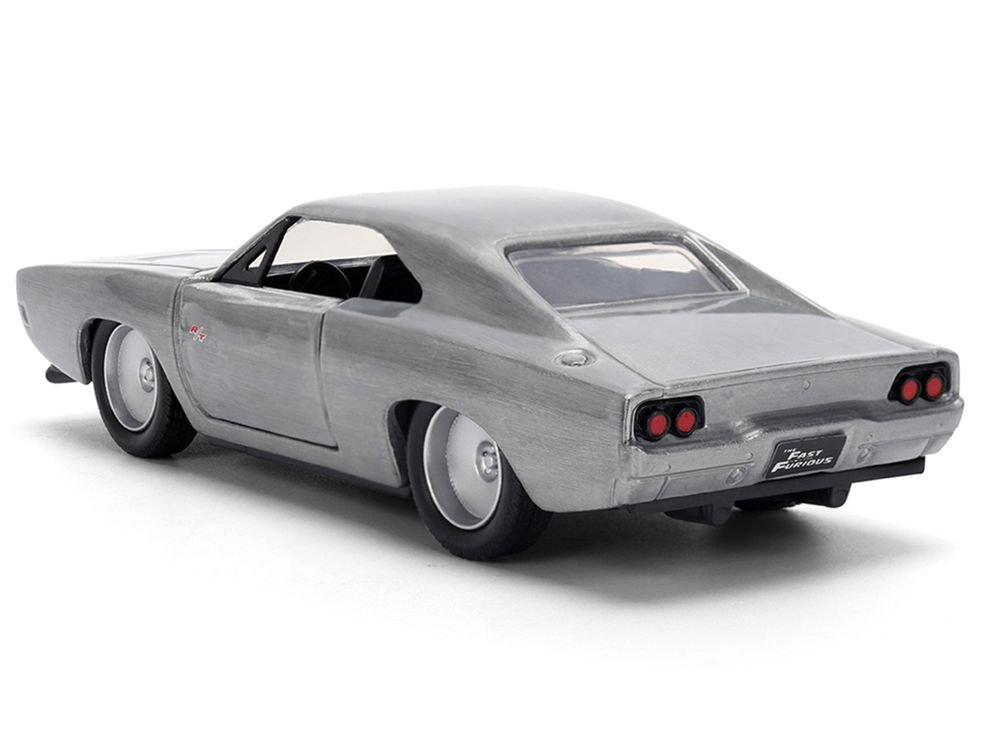Dom's Dodge Charger R/T Raw Metal "Fast & Furious 7" (2015) Movie 1/32 Diecast Model Car by Jada view 5