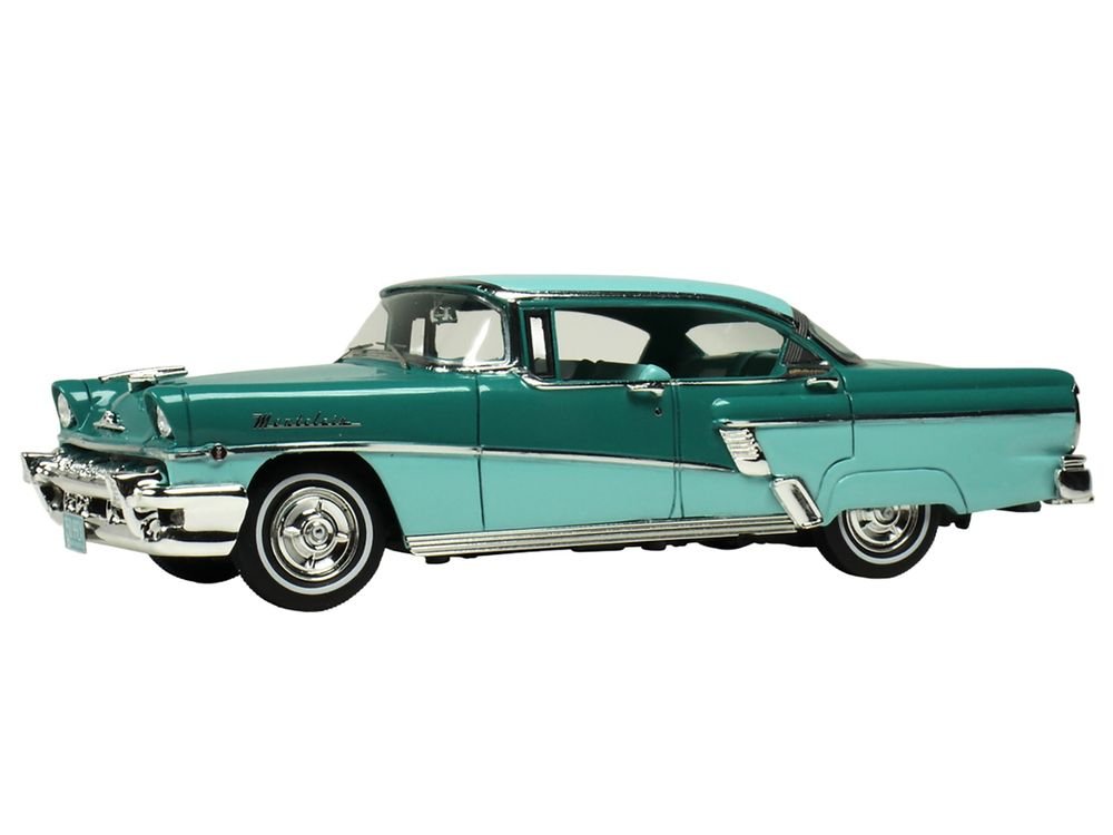 1956 Mercury Montclair Phaeton Heather Green and Verona Green with Green Interior Limited Edition to 200 pieces Worldwide 1/43 Model Car by Goldvarg Collection view 2