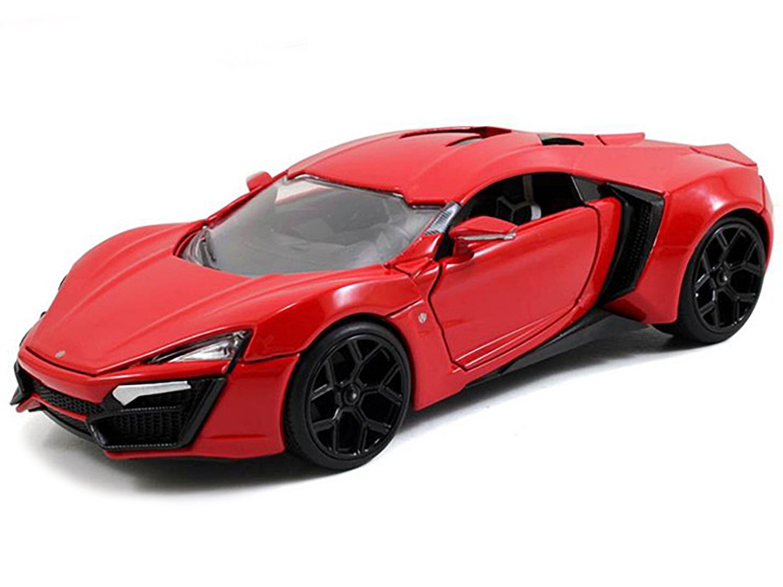 Lykan Hypersport Red "Fast & Furious 7" (2015) Movie 1/24 Diecast Model Car by Jada view 2