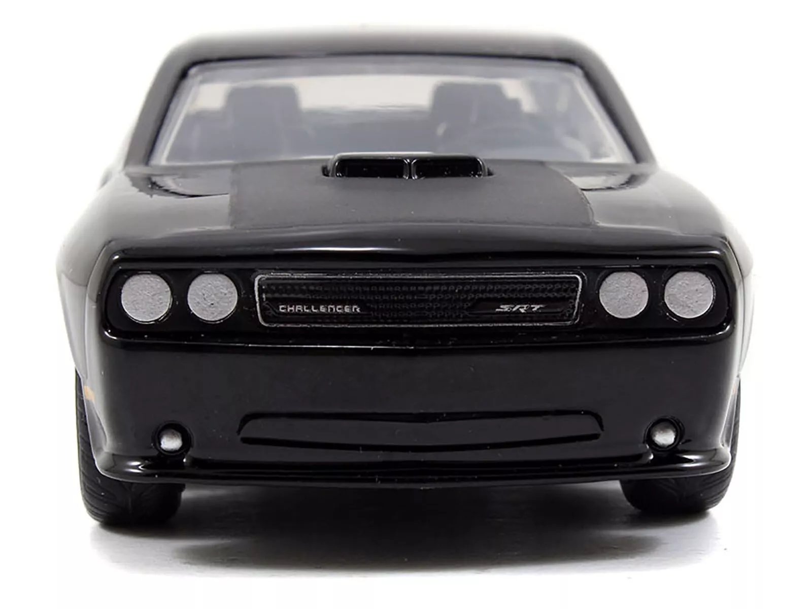 Dom's Dodge Challenger SRT8 Black "Fast & Furious" Movie 1/32 Diecast Model Car by Jada view 4