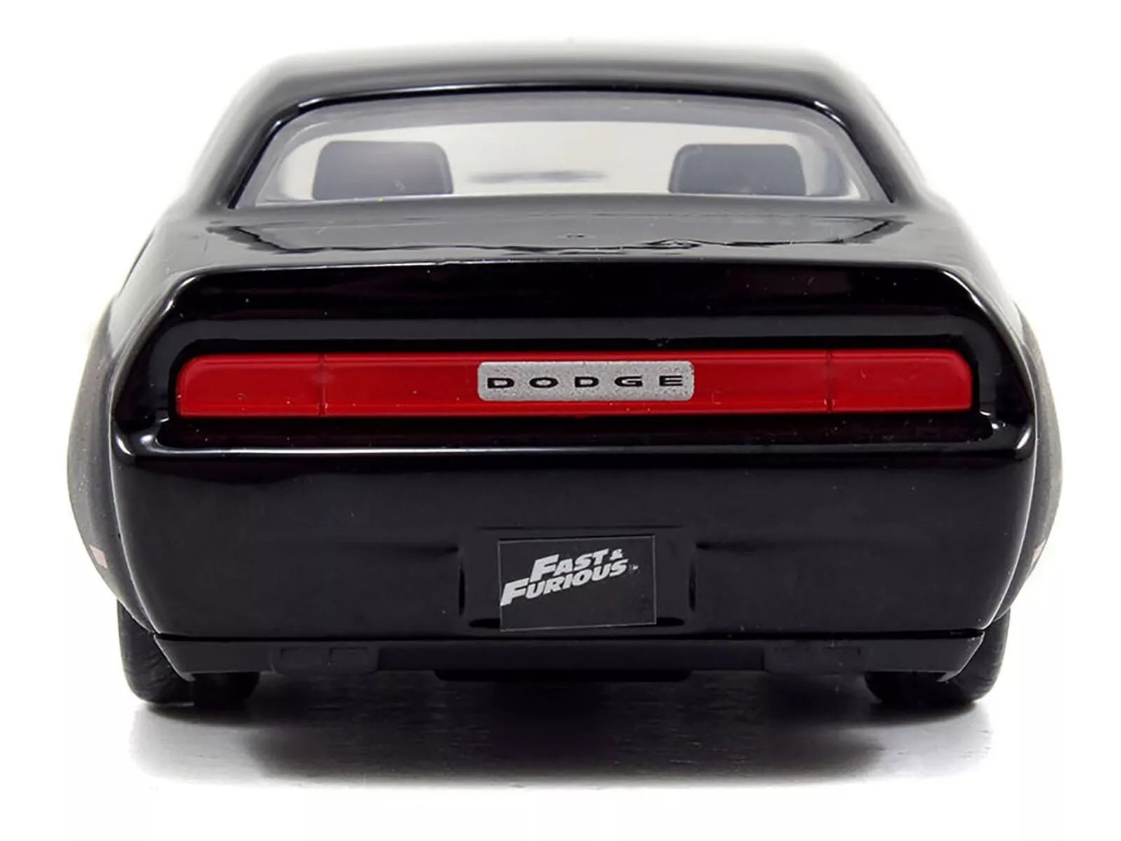 Dom's Dodge Challenger SRT8 Black "Fast & Furious" Movie 1/32 Diecast Model Car by Jada view 5