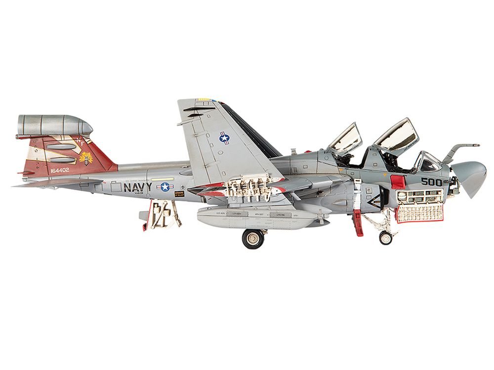 Grumman EA-6B Prowler Attack Aircraft "VAQ-136 Gauntlets USS George Washington" (2012) United States Navy 1/72 Diecast Model by JC Wings view 2