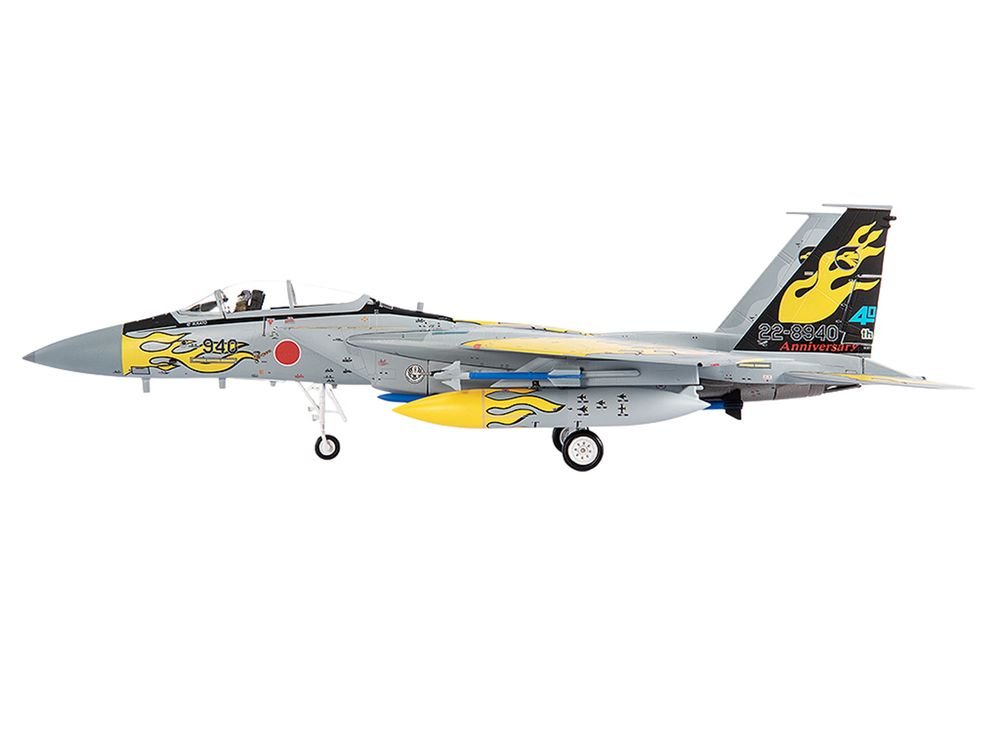 Mitsubishi F-15J Eagle Fighter Aircraft "306th Tactical Fighter Squadron 40th Anniversary" (2021) JASDF (Japan Air Self-Defense Force) 1/72 Diecast Model by JC Wings view 2
