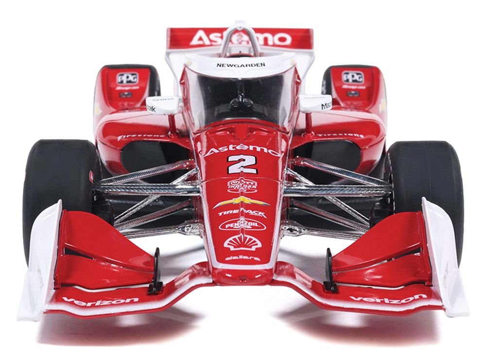 Dallara IndyCar #2 Josef Newgarden "Astemo" Team Penske (Road Course Configuration) "NTT IndyCar Series" (2026) 1/18 Diecast Model Car by IXO Models view 4
