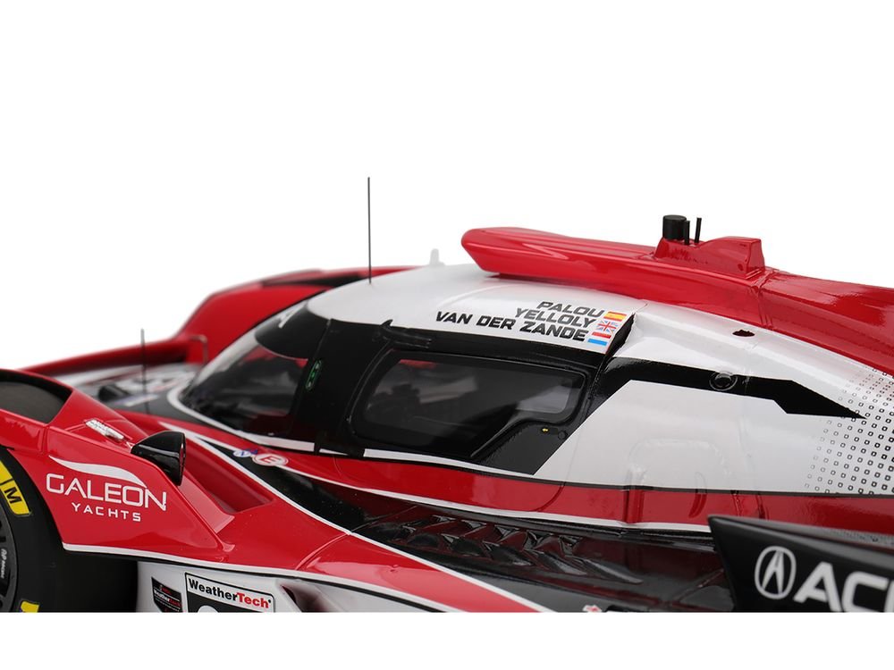 Acura ARX-06 #93 Alex Palou - Renger van der Zande - Nick Yelloly "Acura Meyer Shank Racing" 3rd Place GTP IMSA "12 Hours of Sebring" (2025) 1/18 Model Car by Top Speed view 2