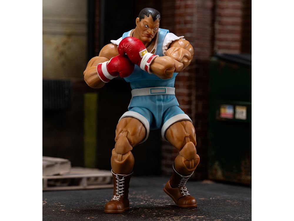 Balrog 6.5" Moveable Figure with Accessories and Alternate Head and Hands "Ultra Street Fighter II: The Final Challengers" (2017) Video Game Model by Jada view 3