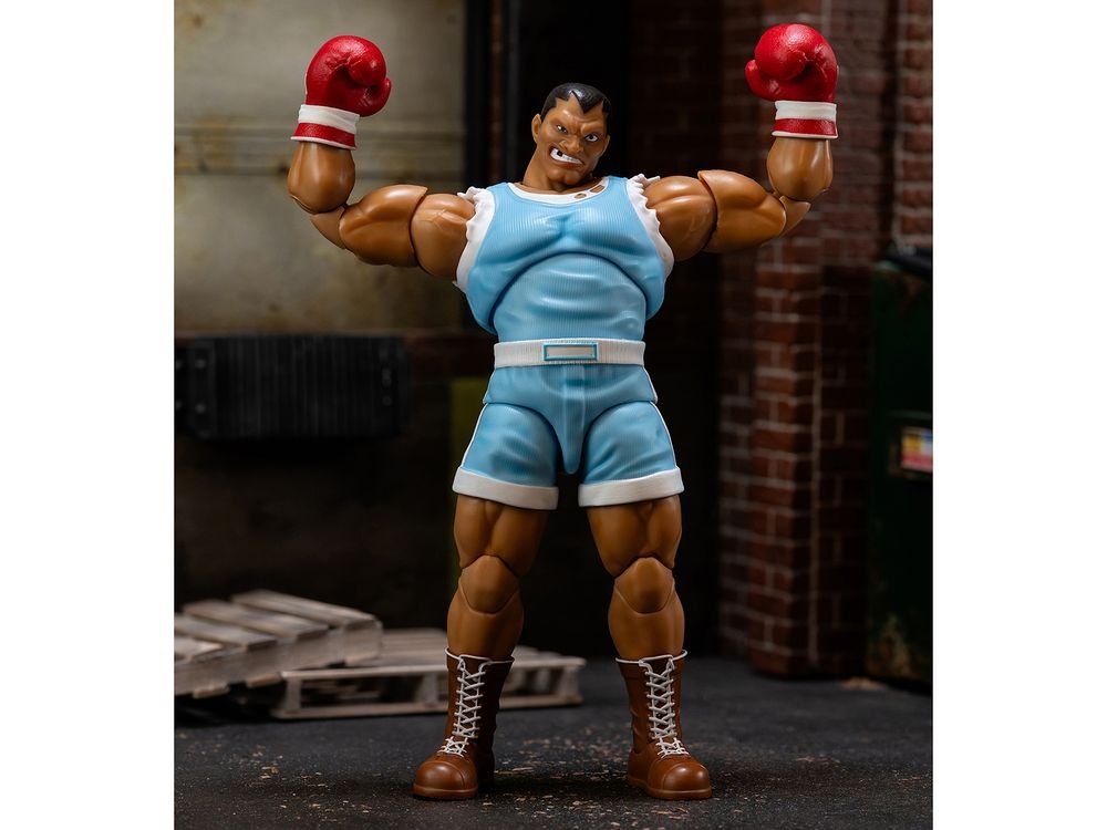 Balrog 6.5" Moveable Figure with Accessories and Alternate Head and Hands "Ultra Street Fighter II: The Final Challengers" (2017) Video Game Model by Jada view 5
