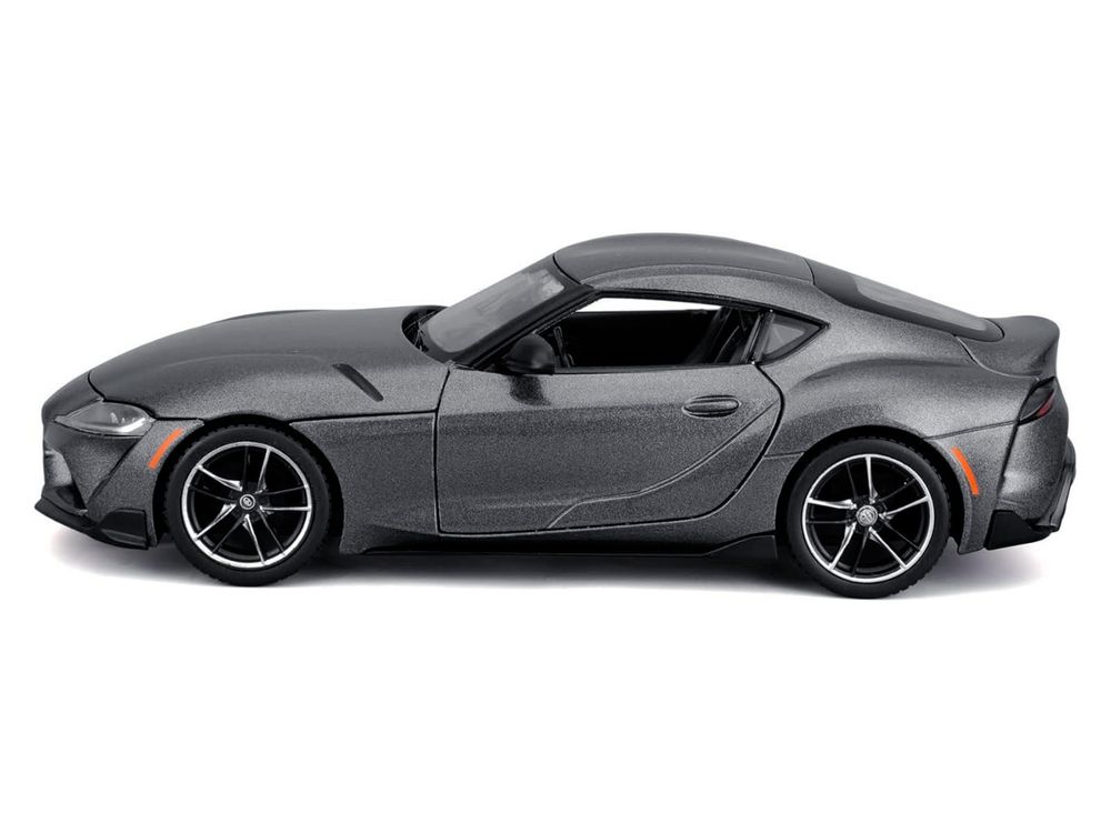 Toyota GR Supra Gray Metallic "Special Edition" Series 1/24 Diecast Model Car by Maisto view 2