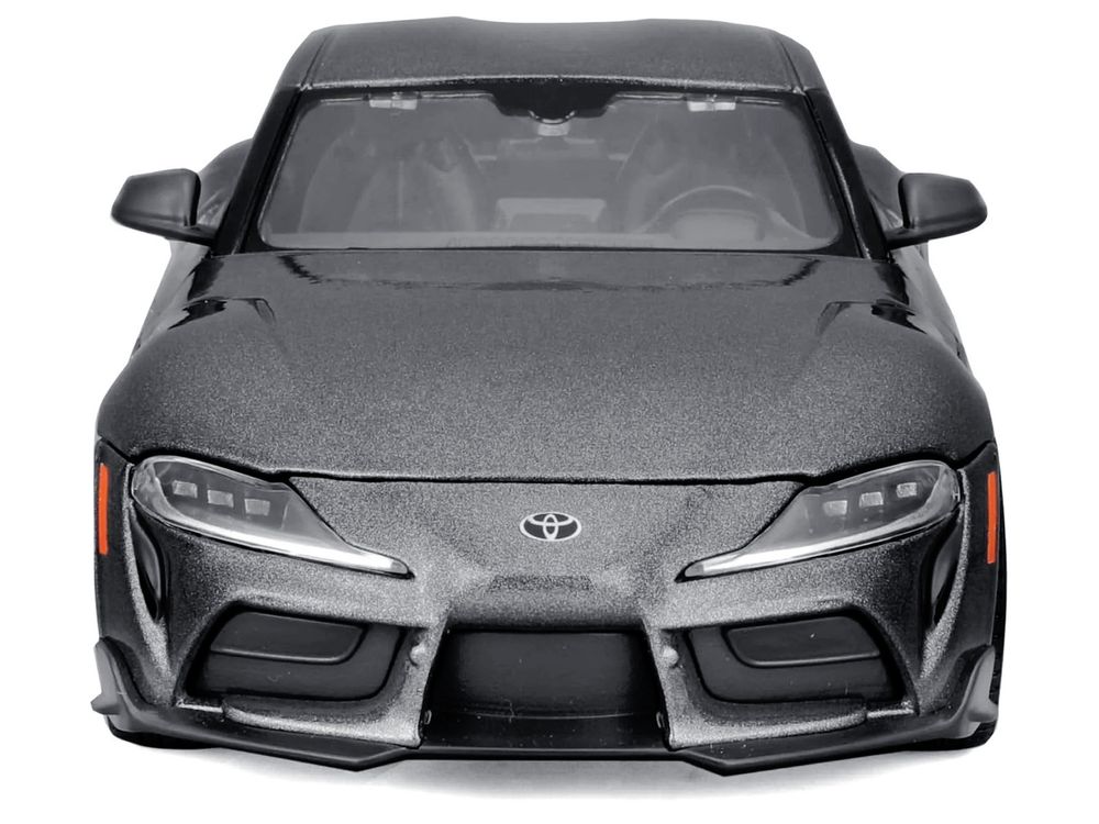 Toyota GR Supra Gray Metallic "Special Edition" Series 1/24 Diecast Model Car by Maisto view 5