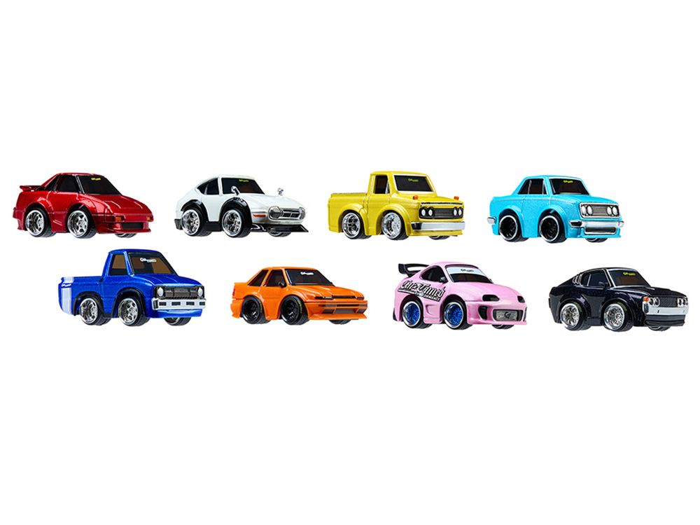 JDM Tuners Series 4 Set of 8 Pieces Diecast Model Cars by CarTuned view 2