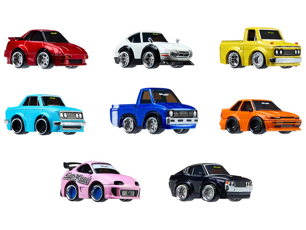 JDM Tuners Series 4 Set of 8 Pieces Diecast Model Cars by CarTuned view 3