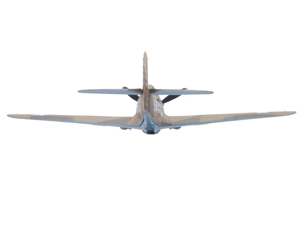 Curtiss Warhawk P-40E Fighter Aircraft "Miss Memphis 85th Fighter Squadron 79th Fighter Group North Africa" (1943) United States Army Air Forces "Oxford Aviation" Series 1/72 Diecast Model Airplane by Oxford Diecast view 5