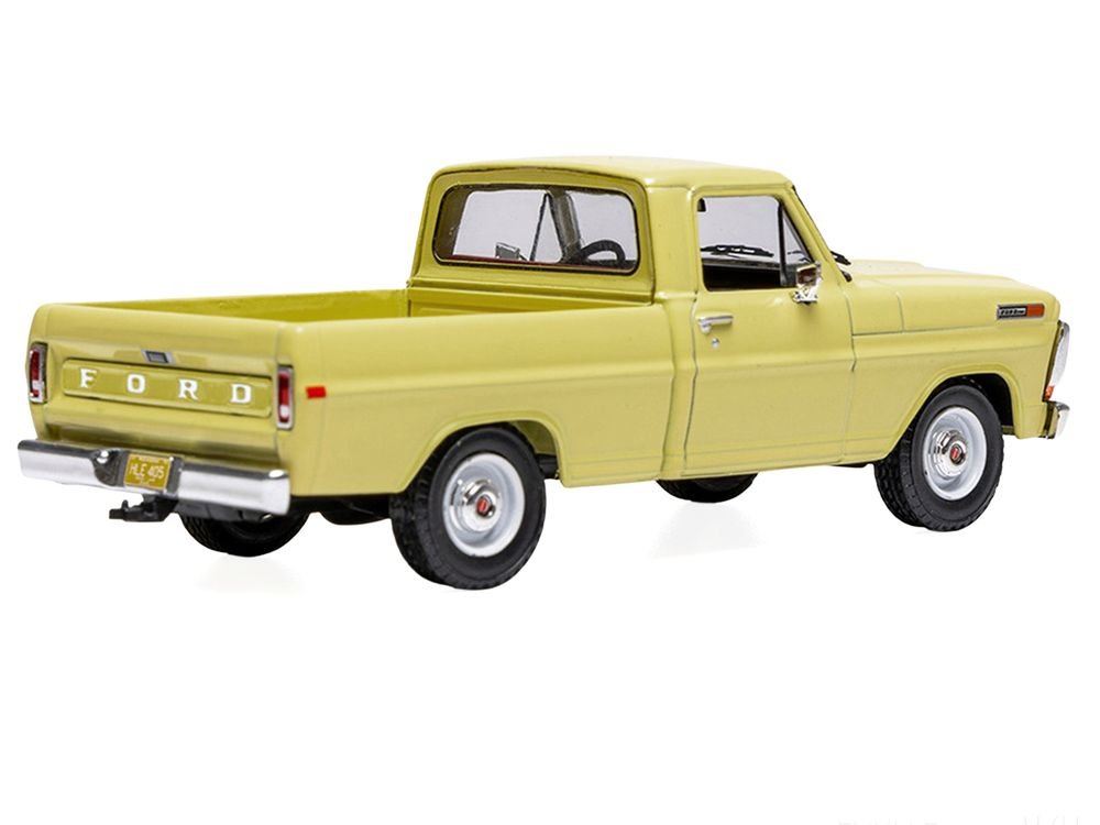 1970 Ford F-100 Pickup Truck Yellow 1/43 Diecast Model by IXO Models view 3